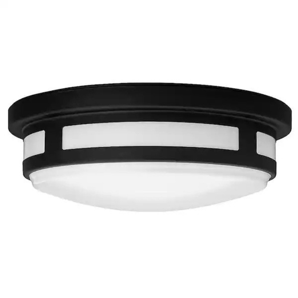 Designers Fountain EV3162C3A Noble 14"W Integrated LED Flush - Black